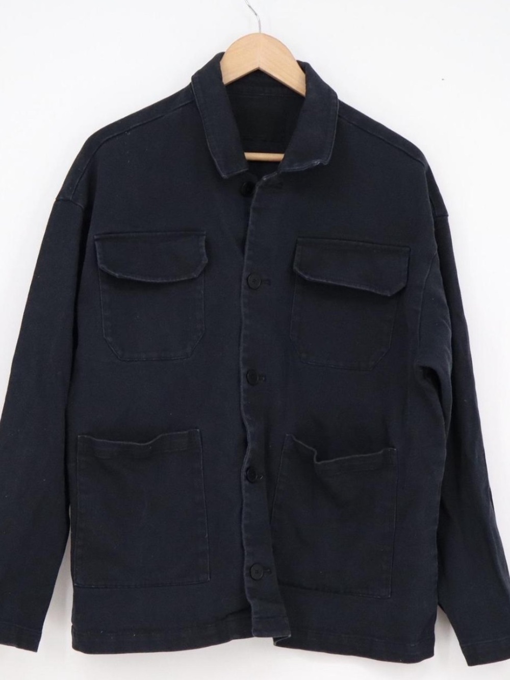 Oak + Fort block chore coat